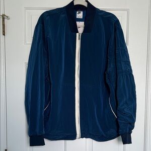 Nike Men's Deep Blue Unique Bomber Jacket